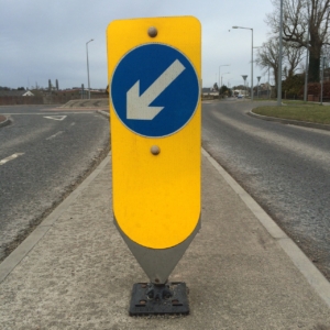 Flexiblade Bollard - PWS Signs