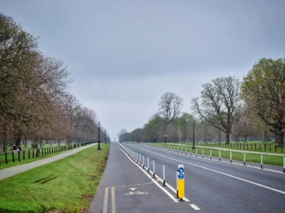 New Cycle Lane in Phoenix Park for OPW